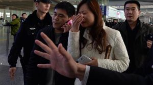 马航飞北京航班海上坠毁?　机上239人生死未卜
