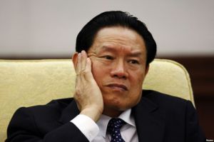 中共中央宣布对周永康立案调查